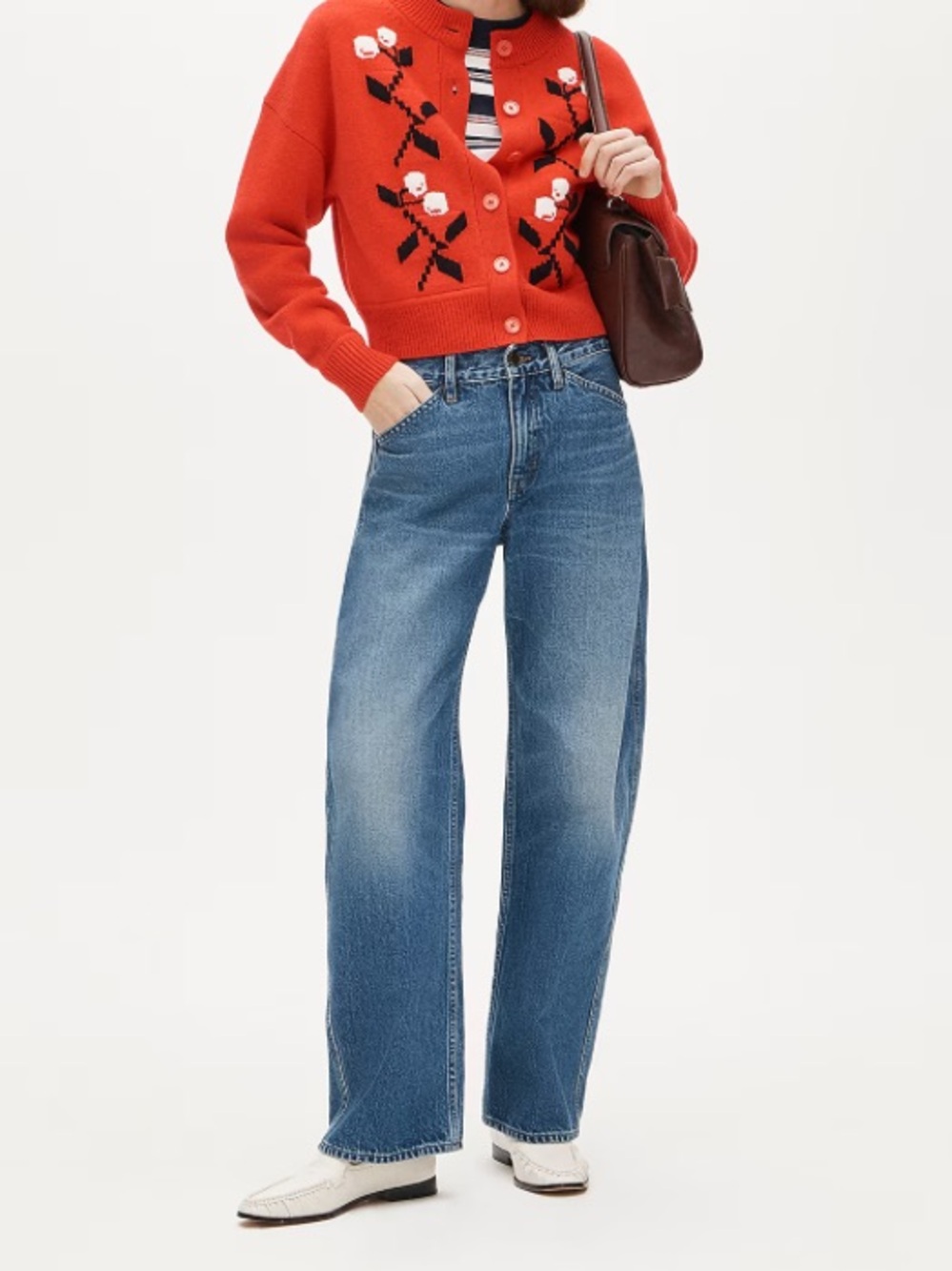 J crew Petite Zoe barrel-leg jean
Item CS193